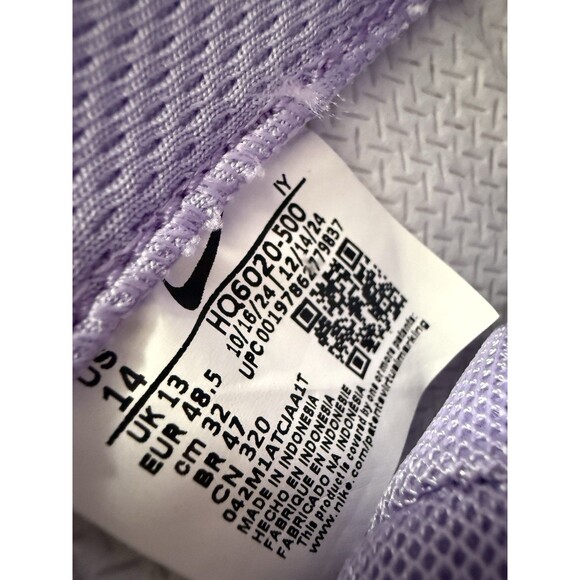 Men Size 14, Nike Gato Hydrangeas New without box purple main image 13